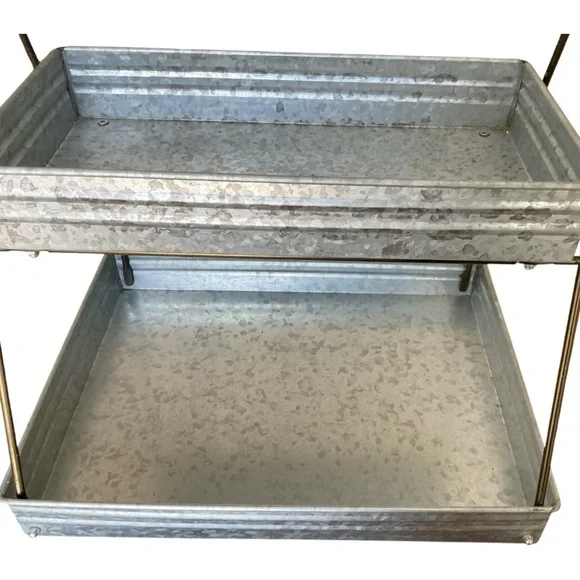 Better Homes And Gardens Galvanized Metal Tray - Picture 5 of 9